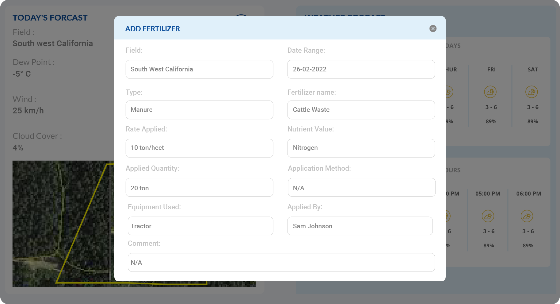 screenshot of Smart Farm
